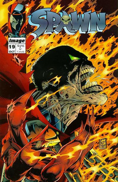 Spawn 1992 #19 Direct ed. - high grade - $5.99
