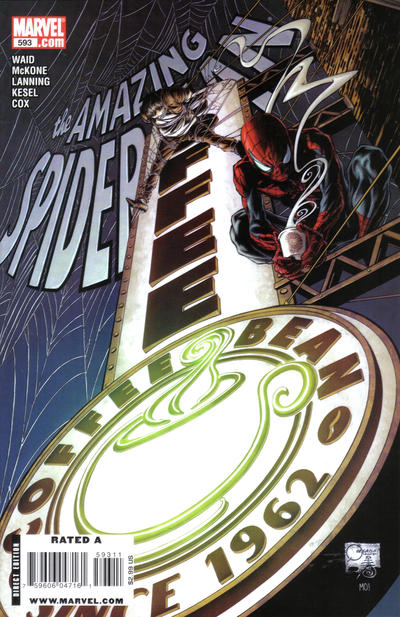 The Amazing Spider-Man 1999 #593 Direct Edition - 9.4 - $3.99