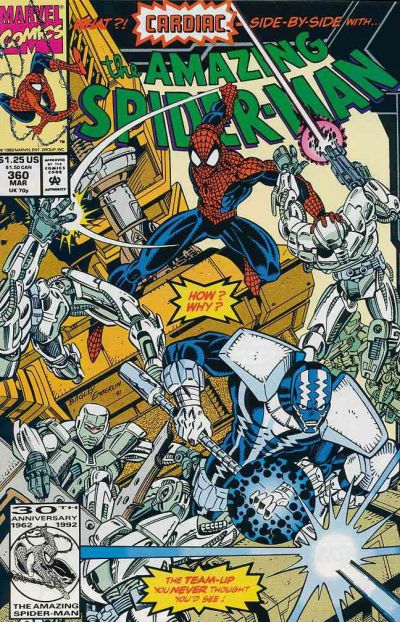 The Amazing Spider-Man 1963 #360 Direct ed. - high grade - $6.99