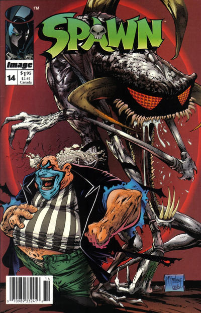 Spawn 1992 #14 Newsstand ed. - 9.2 - $12.99