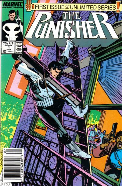 The Punisher 1987 #1 Newsstand ed. - low grade - $9.99
