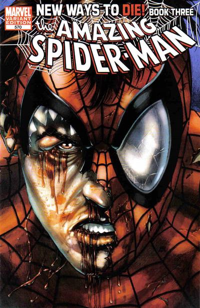 The Amazing Spider-Man 1999 #570 Variant Edition - Luke Ross Cover - 9.2 - $7.99