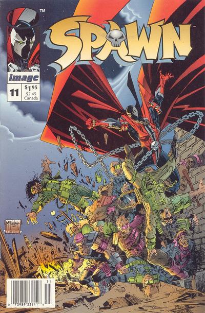 Spawn 1992 #11 Newsstand ed. - 8.5 - $6.99