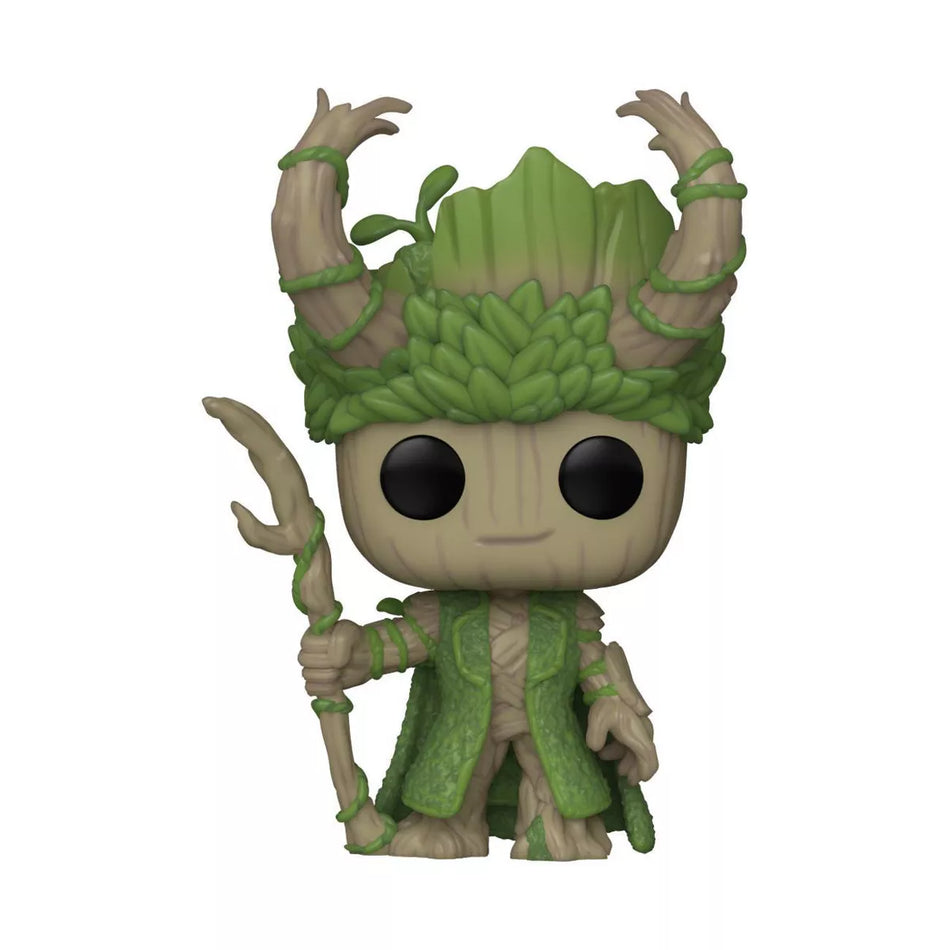 Funko POP! Marvel We are Groot - Groot as Loki Bobblehead Figure #1394