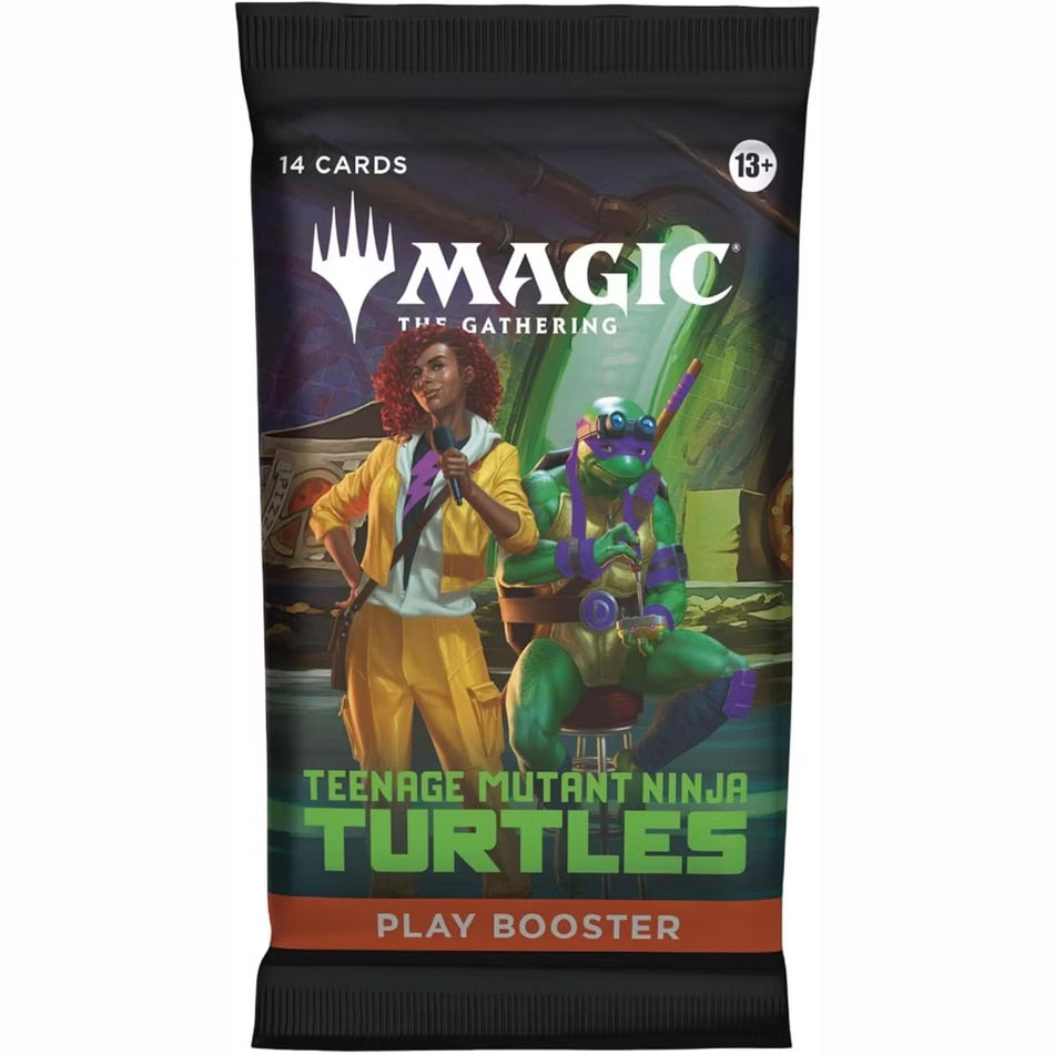 MTG Magic the Gathering TMNT Teenage Mutant Ninja Turtles Play Boosters Pack of 14 Cards - BOOSTER PACKS SOLD INDIVIDUALLY!