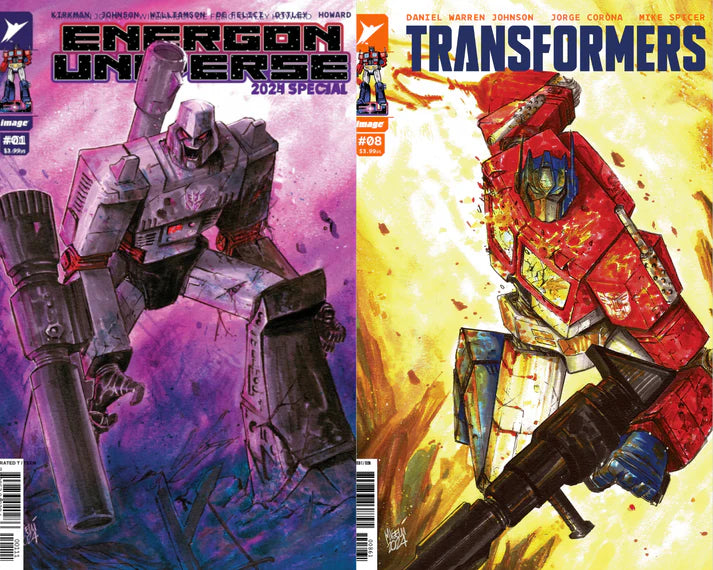 Transformers 8 / Energon Universe 2024 Special #1 [BUNDLE of 2] Alessandro Micelli Variants