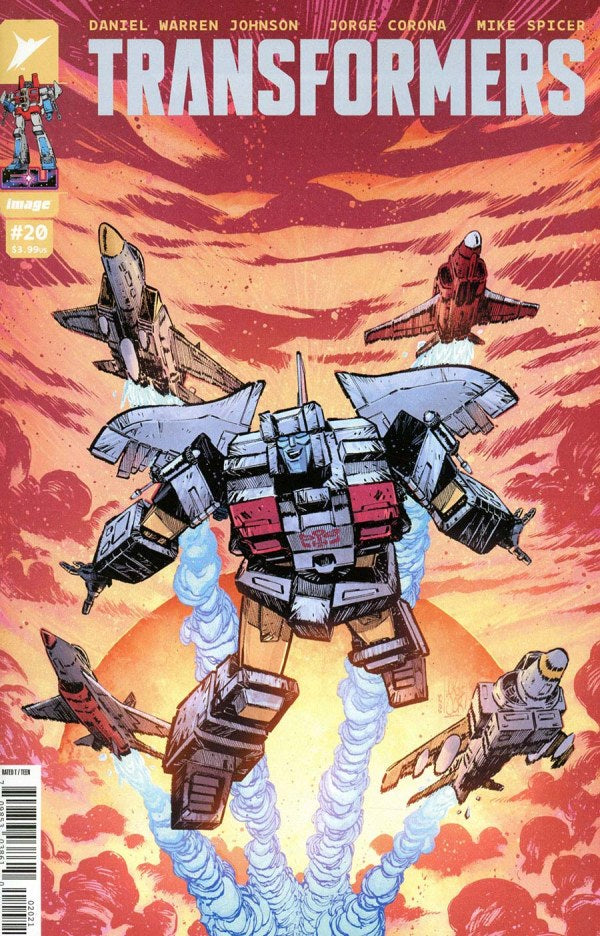 Transformers #20 CVR B Jorge Corona & Mike Spicer Variant (05/14/25)