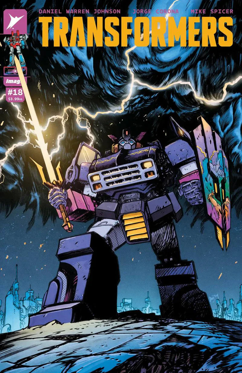 Transformers #18 CVR F Daniel Warren Johnson & Mike Spicer Variant