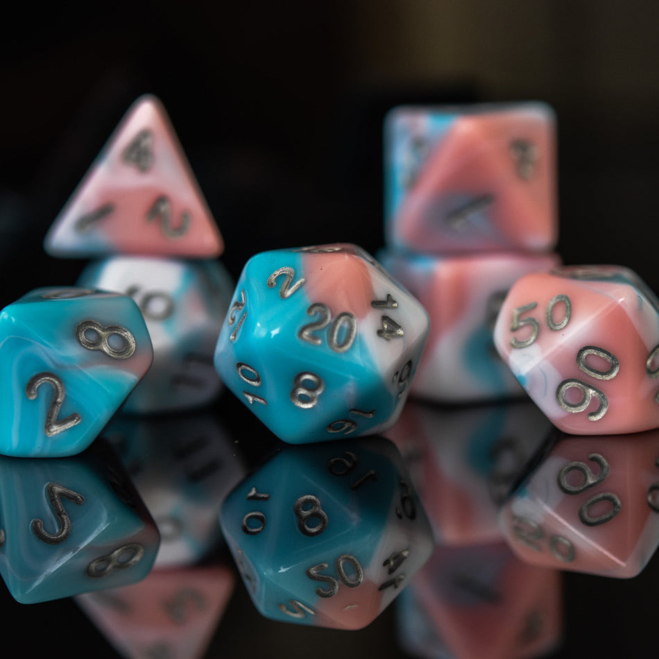 Lullaby Acrylic Dice Set