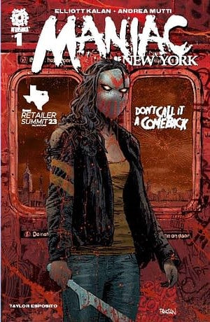 Maniac of New York Don't Call it a Comeback #1 Metal Retailer Summit 23 Variant *RARE*