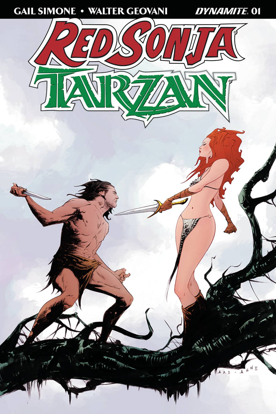 Red Sonja Tarzan #1 Cover B Lee