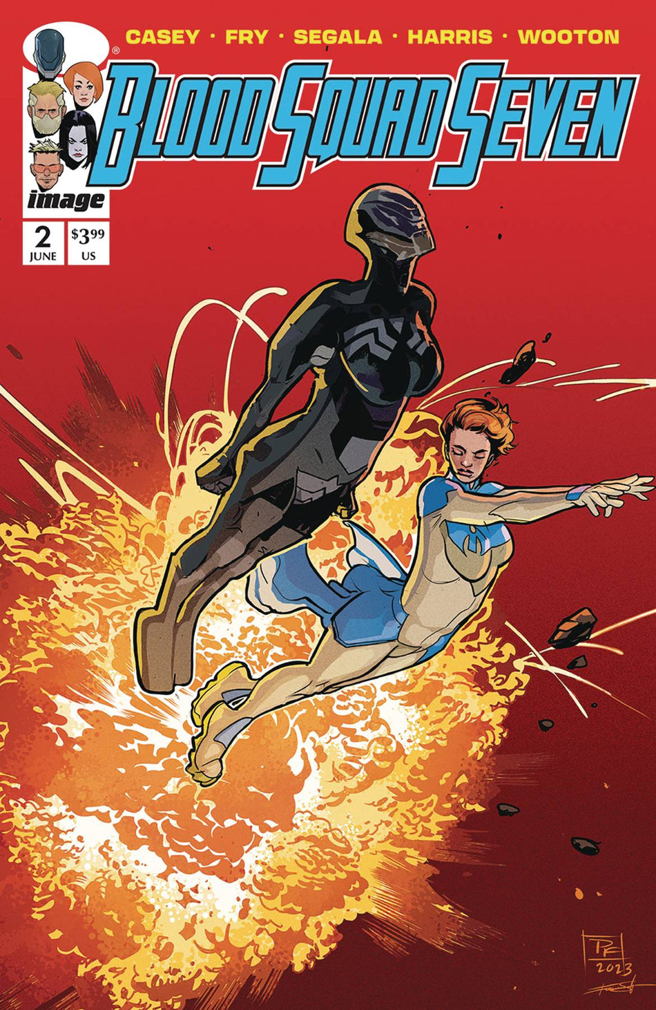 Blood Squad Seven #2 CVR A Paul Fry