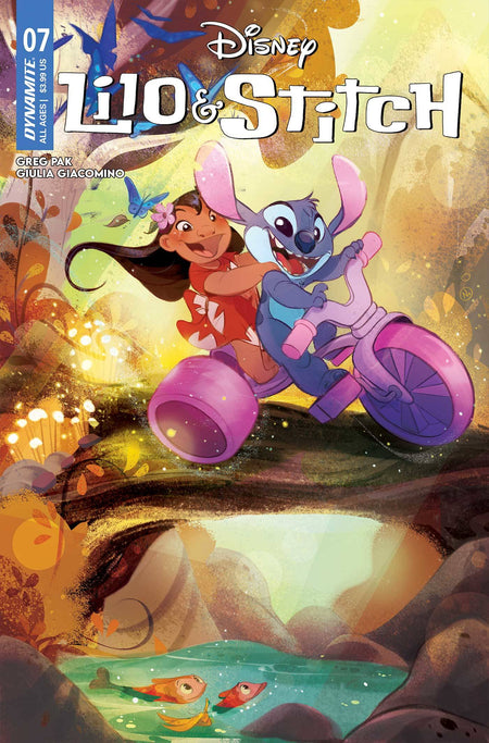 Stock Photo of Lilo & Stitch #7 CVR A Baldari Dynamite Entertainment Comics sold by Stronghold Collectibles of Acadiana Lafayette, LA