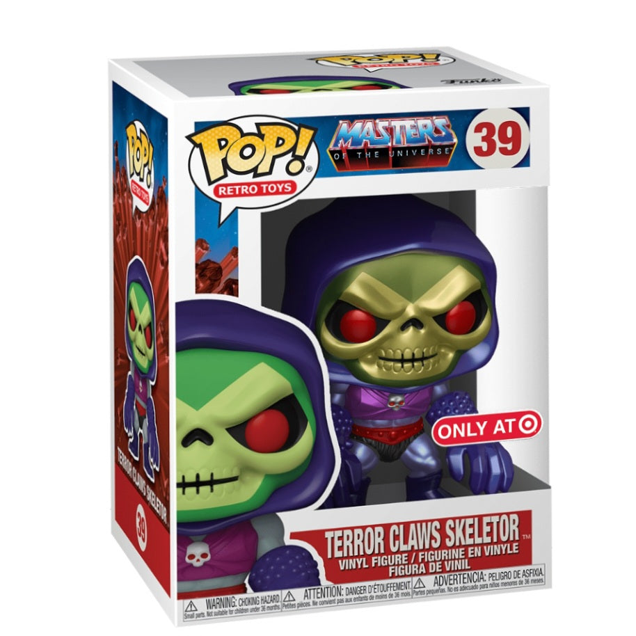 Funko Pop! Terror Claws Skelator (Metallic) #39 Target Exclusive