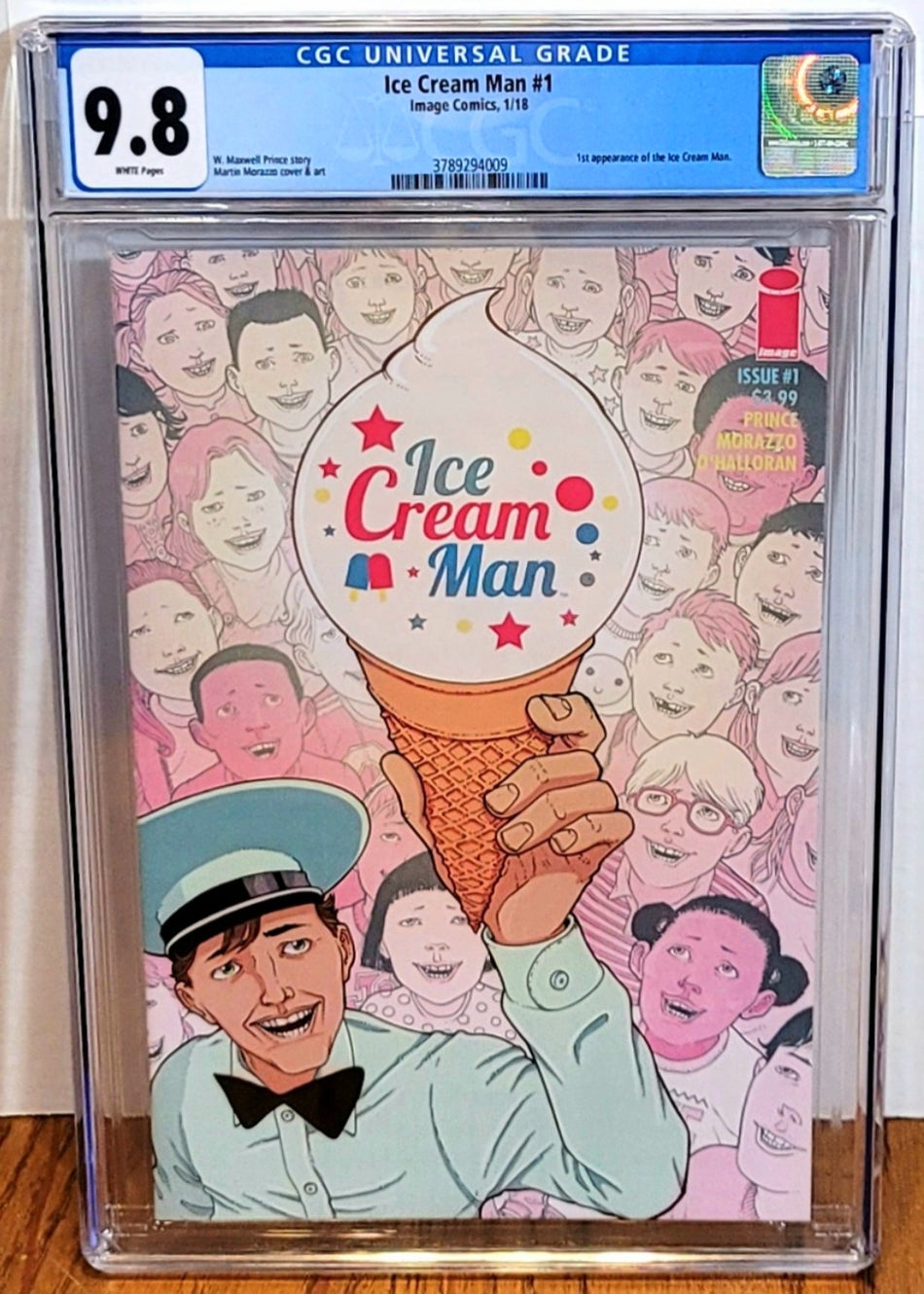Ice Cream Man #1 First Print CGC 9.8 1st Appearance of the ice Cream Man