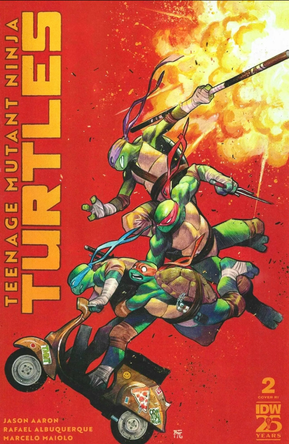 Teenage Mutant Ninja Turtles (2024) #2 1:100 Dike Ruan Variant Edition
