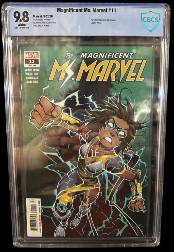 Magnificent Ms. Marvel #11 CBCS 9.8 (1st Full Appearance of Stormranger)