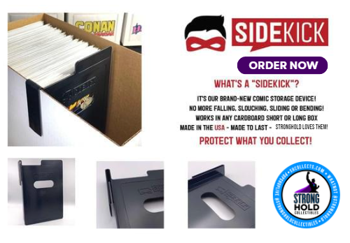 Sidekick - Protect your comics from sliding in the box!