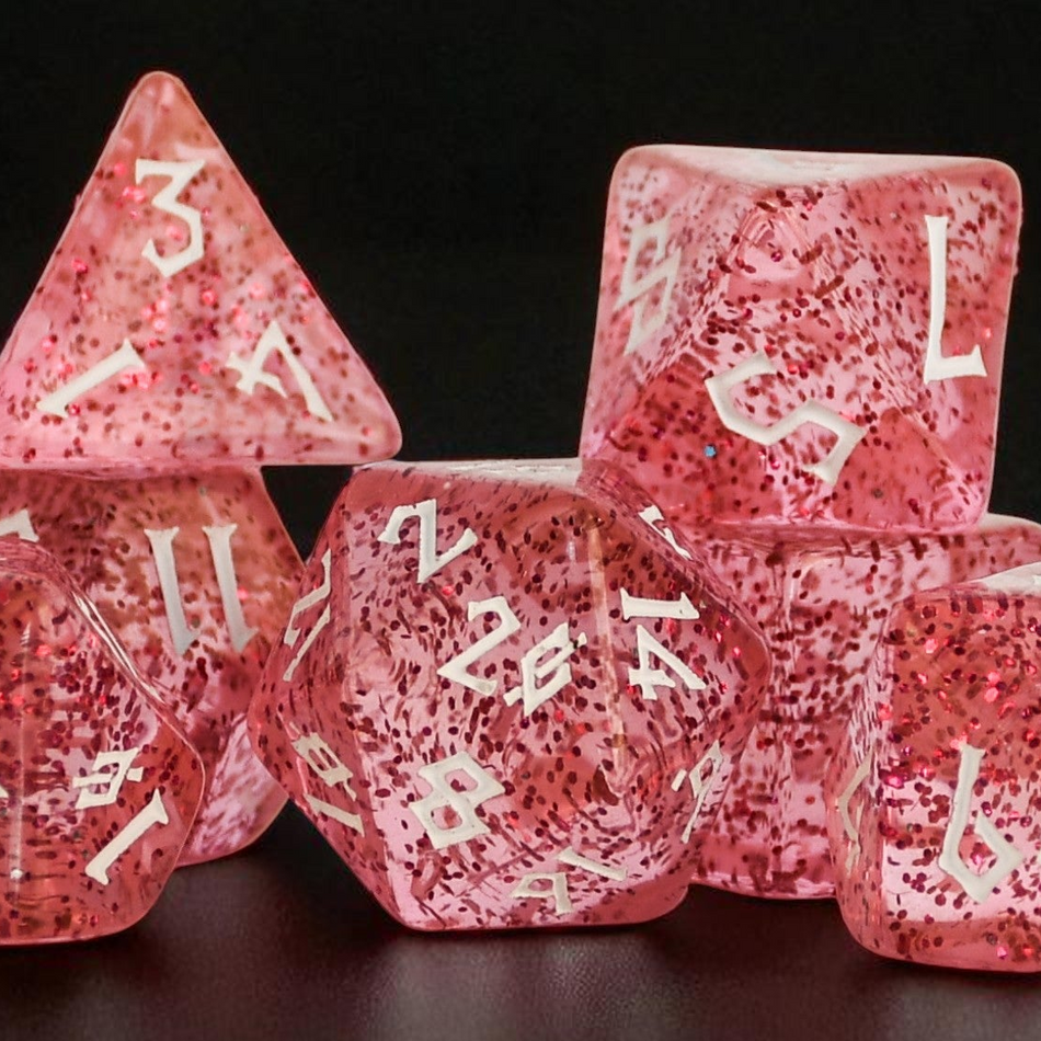 Sugarplum Acrylic Dice Set