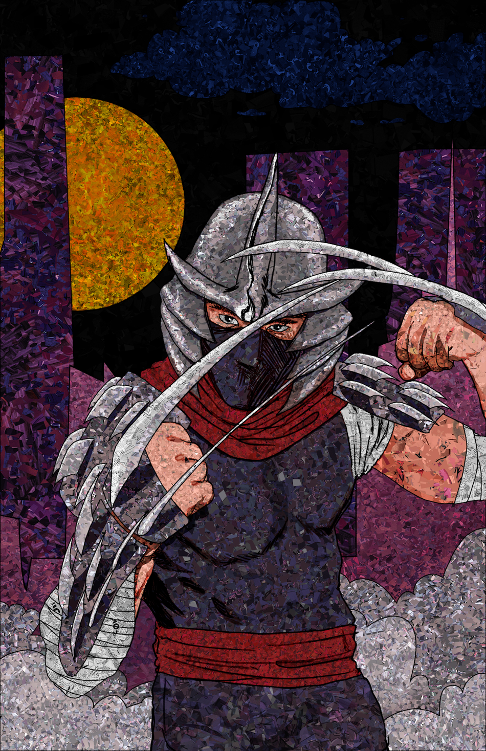 Teenage Mutant Ninja Turtles #3 KYLE WILLIS Exclusive (Shredder Collage) [Limited to 500]