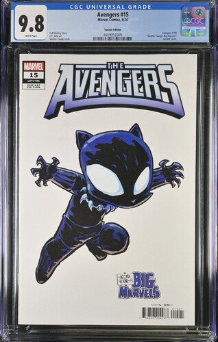 CGC 9.8 Avengers #15 Skottie Young's Big Marvel Variant