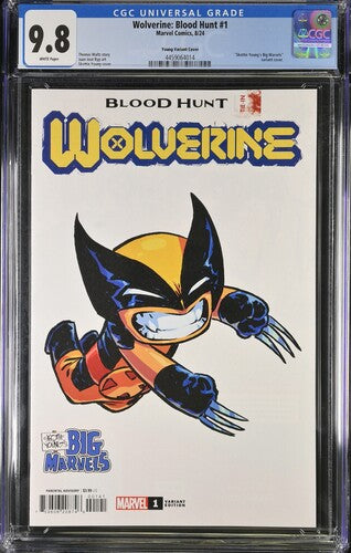 CGC 9.8 Wolverine: Blood Hunt #1 Skottie Young's Big Marvel Variant