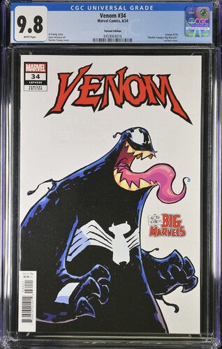 CGC 9.8 Venom #34 Skottie Young's Big Marvel Variant