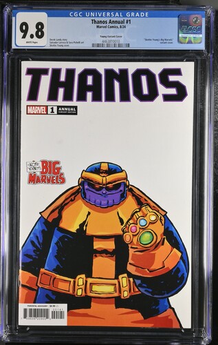 CGC 9.8 Thanos Annual #1 Skottie Young's Big Marvel Variant