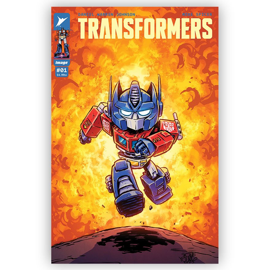 Transformers #1 Skottie Young Optimus Prime Exclusive Variant [LTD to 1000] PRE-SALE 10/4