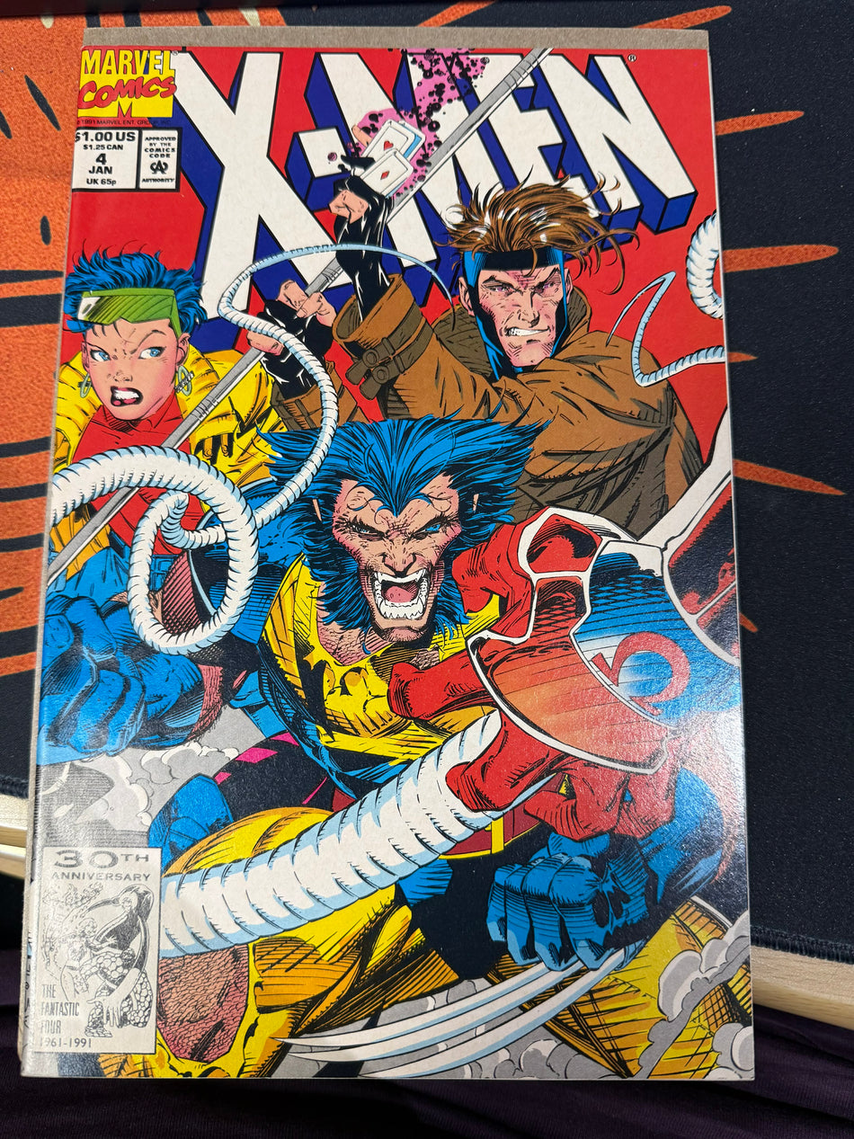 X-Men #4 (1st App Omega Red) 1993 NM