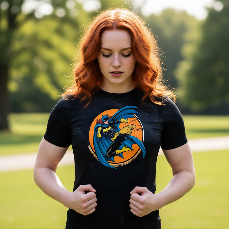 BATGIRL GO ALL OVER PRINT SHIRT AND TANK TOP-ORIGINAL ART