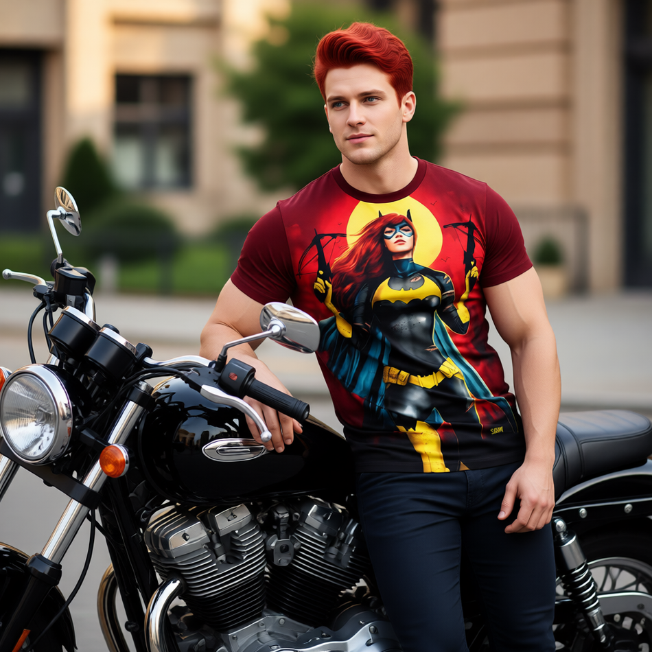 BATGIRL DC VS VAMPIRES HARDCOVER ALL OVER PRINT SHIRT AND TANK TOP