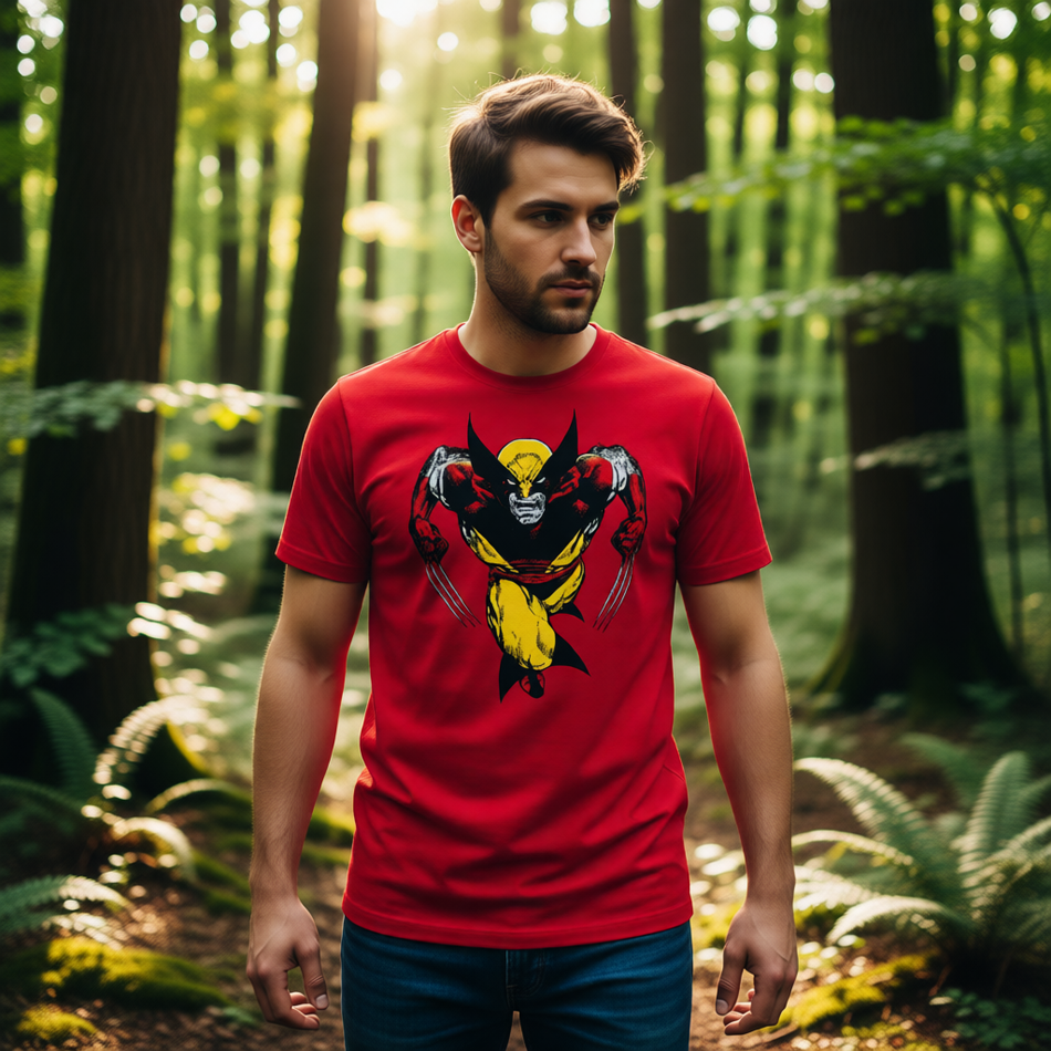 WOLVERINE 17 UP ALL OVER PRINT SHIRT AND TANK TOP