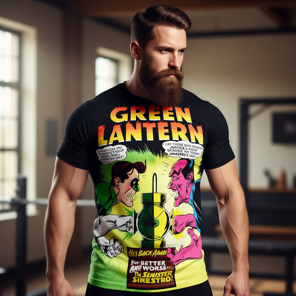 GREEN LANTERN 52 All Over Print Shirt & Tank Top