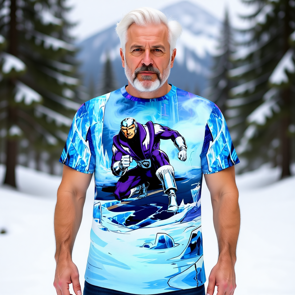 POLAR BOY GO All Over Print Shirt & Tank Top - ORIGINAL ART