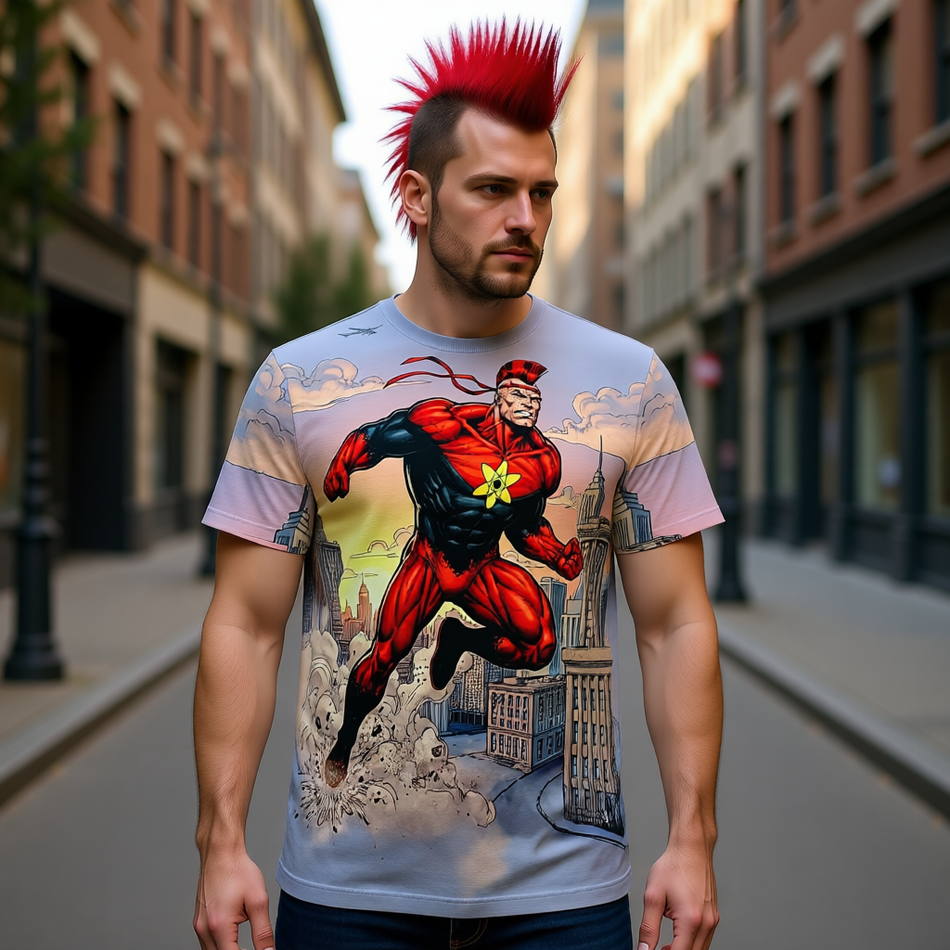 NUKLON GO All Over Print Shirt & Tank Top - ORIGINAL ART