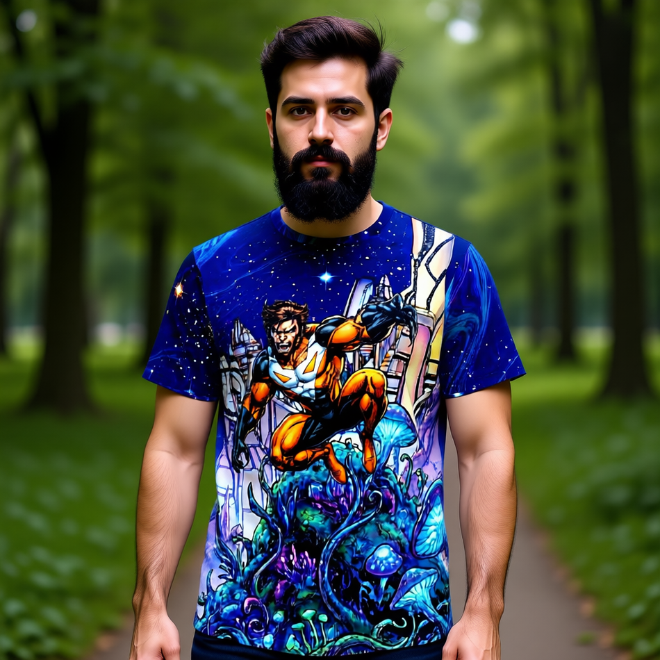 TIMBER WOLF GO All Over Print Shirt & Tank Top - ORIGINAL ART