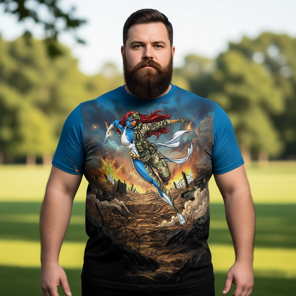 MYSTIQUE GO All Over Print Shirt & Tank Top - ORIGINAL ART