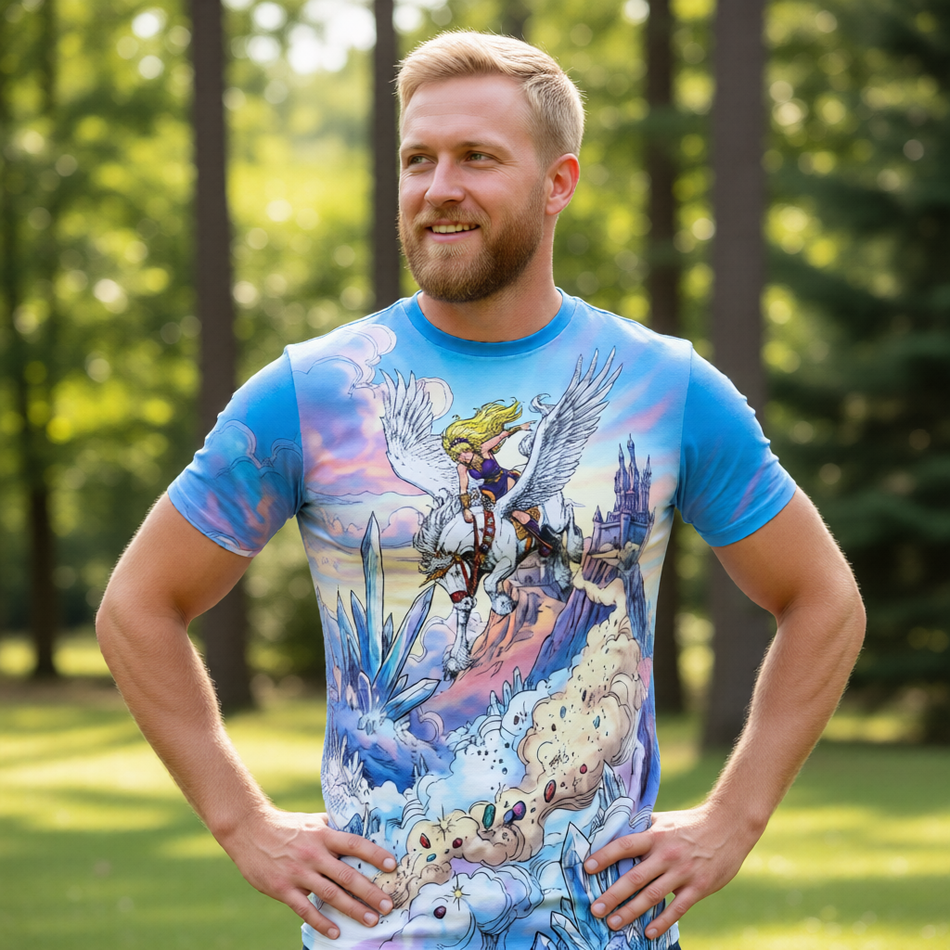 AMETHYST GO All Over Print Shirt & Tank Top  -ORIGINAL ART