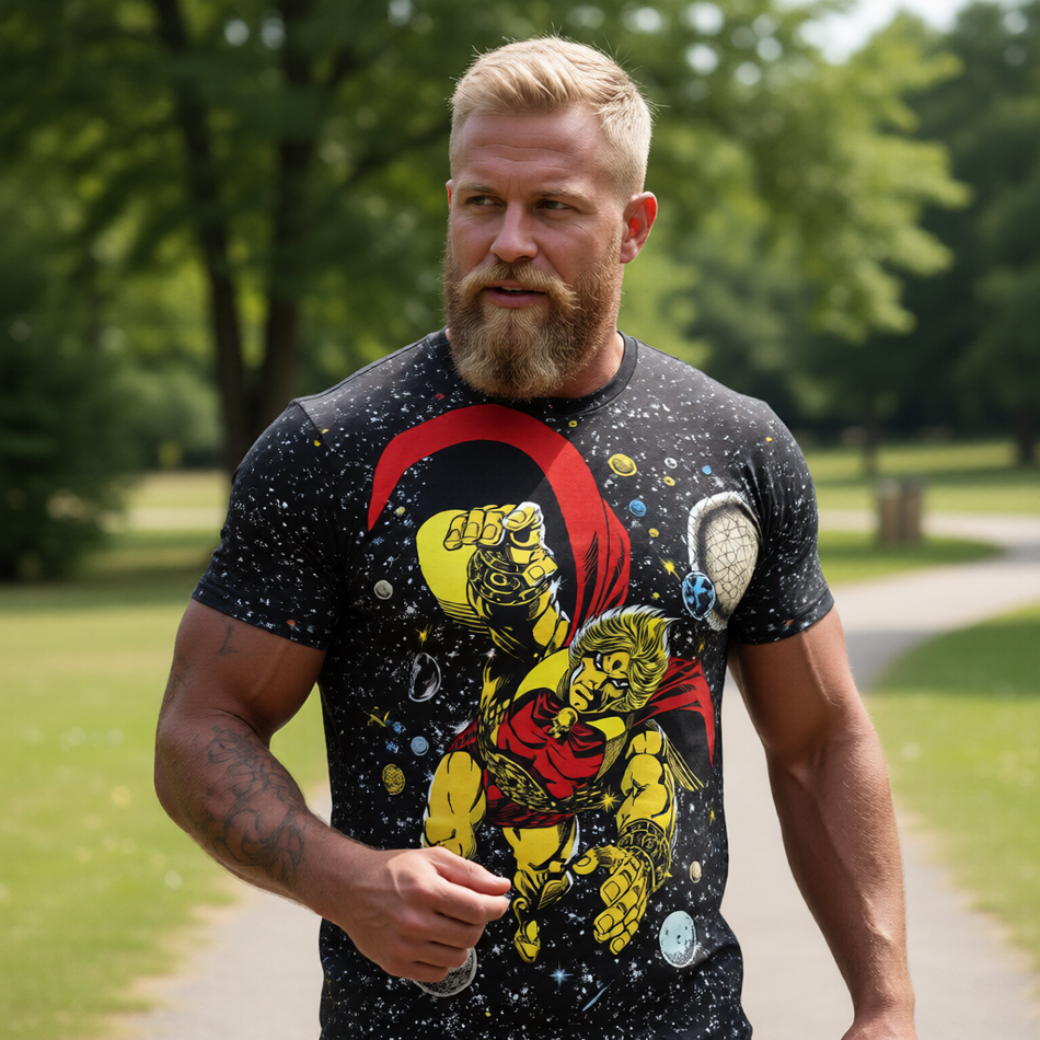 WARLOCK PIN UP All Over Print Shirt & Tank Top  - JIM STARLIN ART