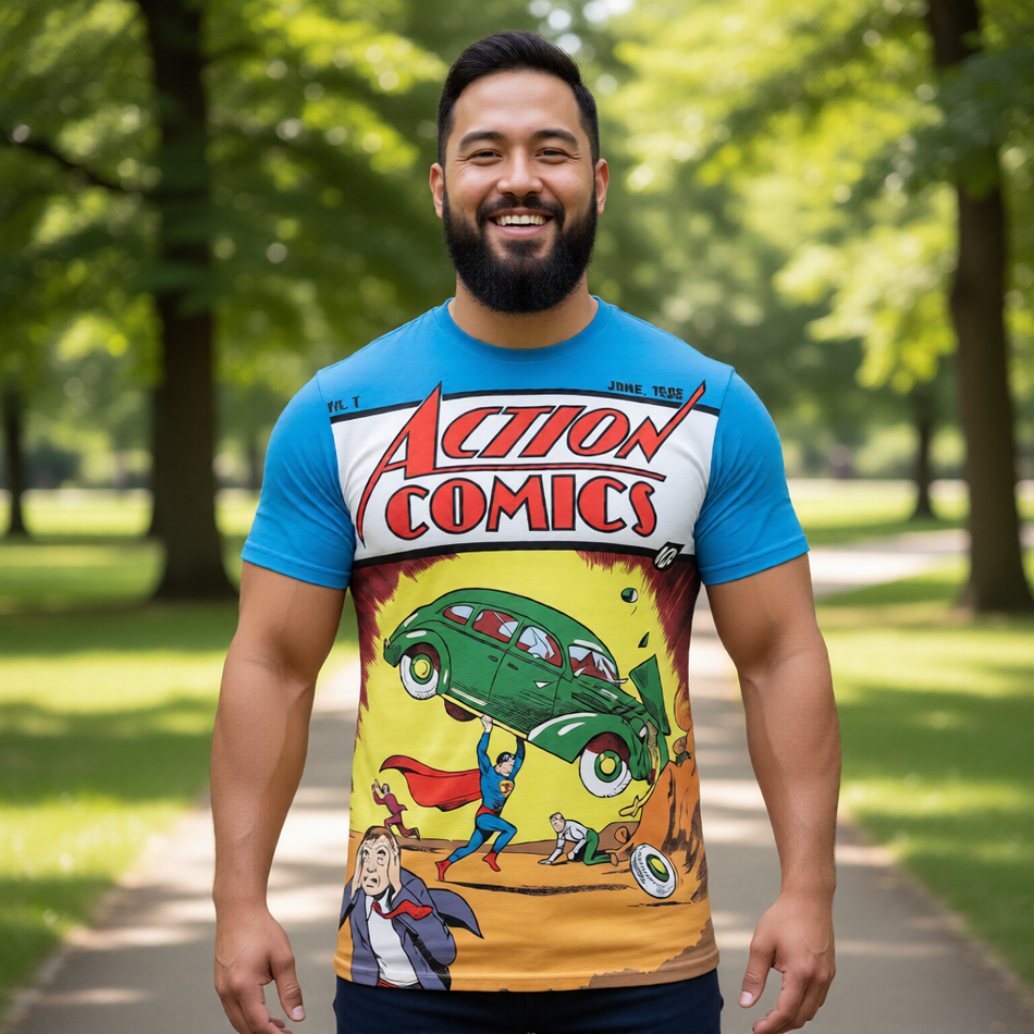 ACTION 1 All Over Print Shirt & Tank Top
