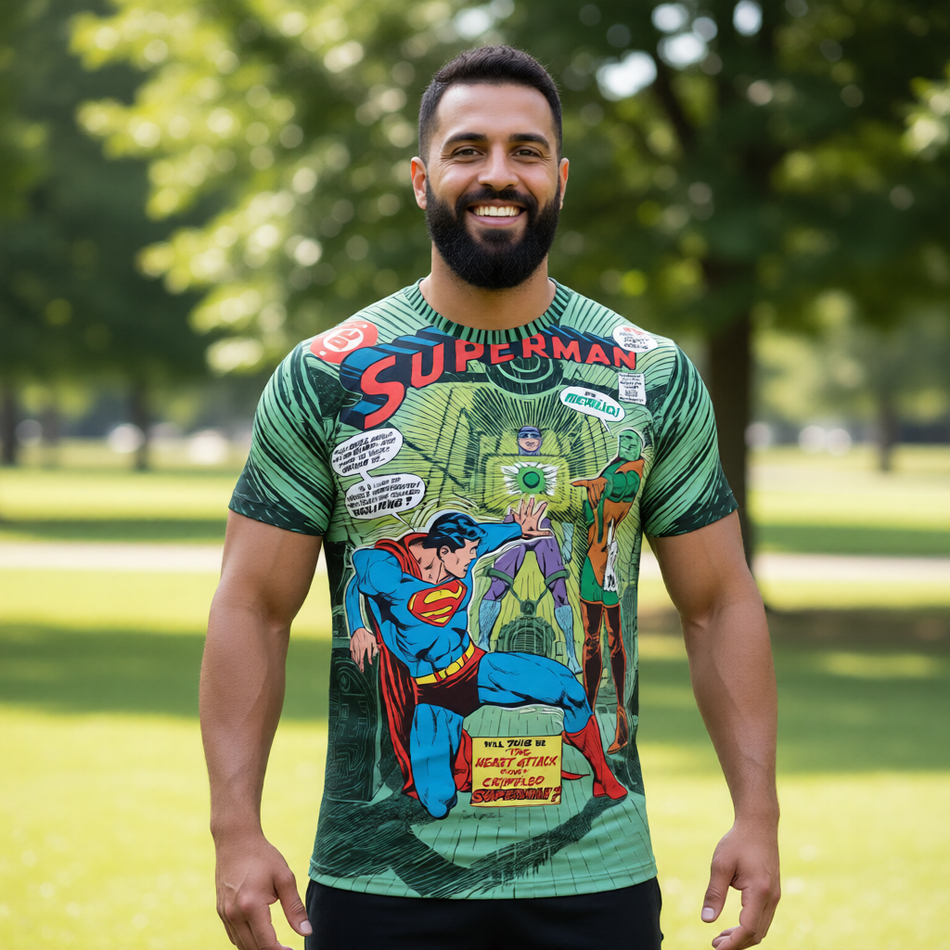 SUPERMAN 316 All Over Print Shirt & Tank Top