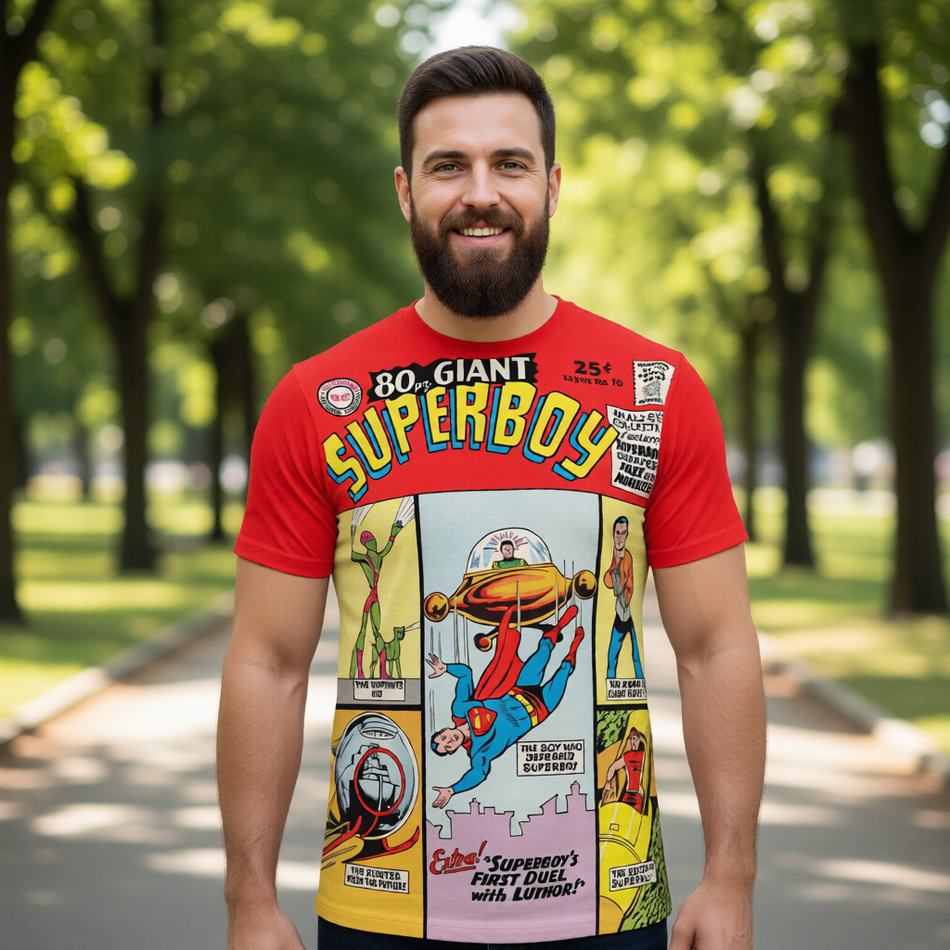 80 PAGE GIANT SUPERBOY All Over Print Shirt & Tank Top