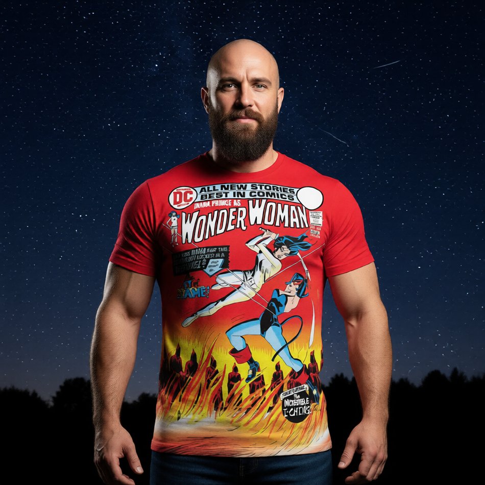 WONDER WOMAN 201 All Over Print Shirt & Tank Top