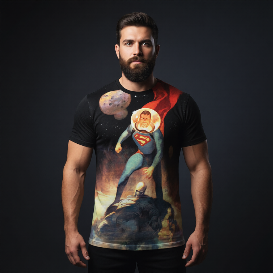 ACTION 1037 All Over Print Shirt & Tank Top