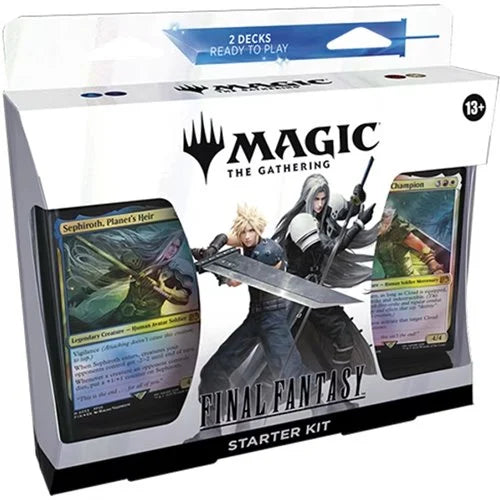 MTG Final Fantasy Magic The Gathering Starter Kit 2 Decks Ready to Play
