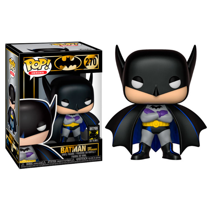 Funko Pop! Batman 80th Batman 1st Appearance 1939 #270