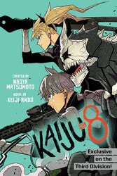 Stock Photo of  Kaiju No 8 Exclusive On Third Division Light Novel Viz Media Novels sold by Stronghold Collectibles of Acadiana Lafayette, LA