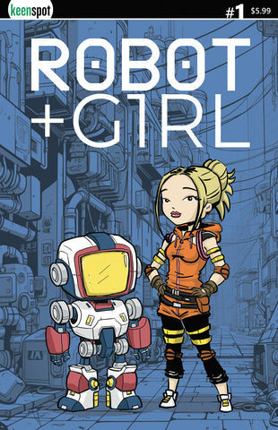 Stock photo of Robot + Girl #1 CVR A Mike White Comics sold by Stronghold Collectibles