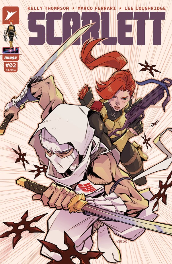 Scarlett #2 (Of 5) CVR B Karl Kerschl Variant